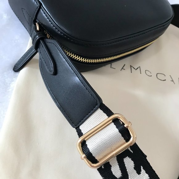 Stella Mccartney Stella Logo Camera Bag, Black - Picture 4 of 11